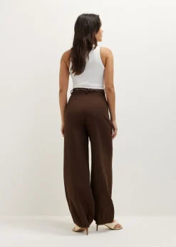 Barrel broek met ceintuur