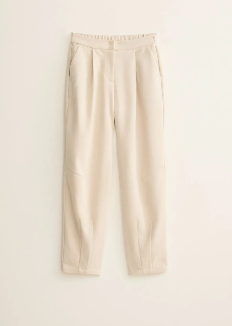 Barrel broek met plooien