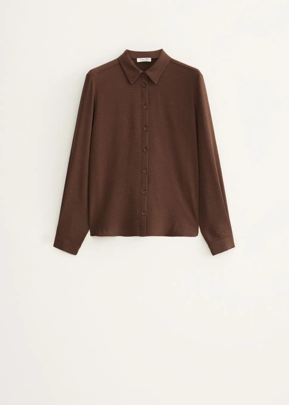 Basic blouse met lange mouwen