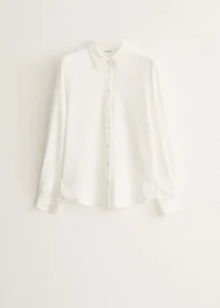 Basic blouse met lange mouwen