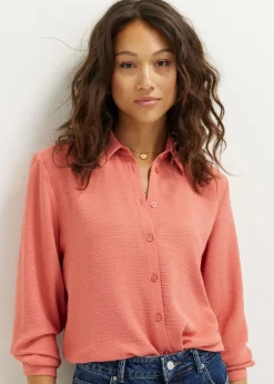 Basic blouse met lange mouwen