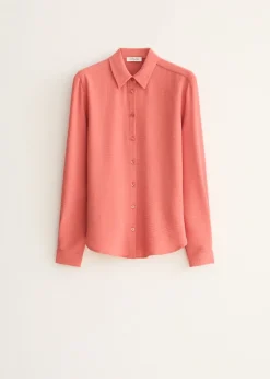 Basic blouse met lange mouwen
