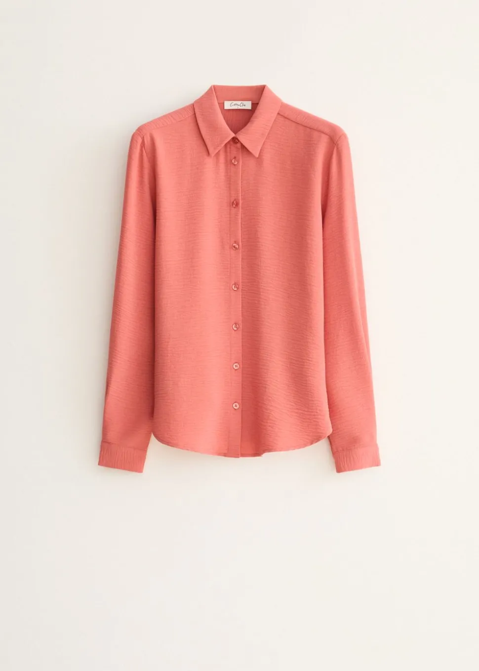 Basic blouse met lange mouwen