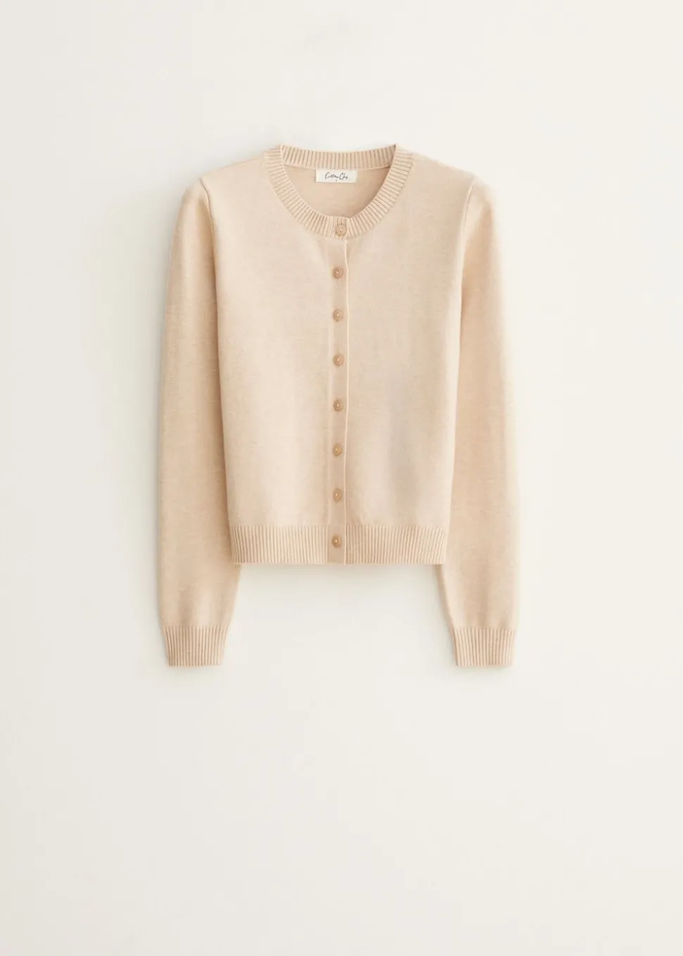 Basic gebreid vest