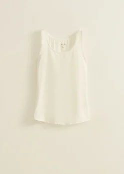 Basic singlet met kant