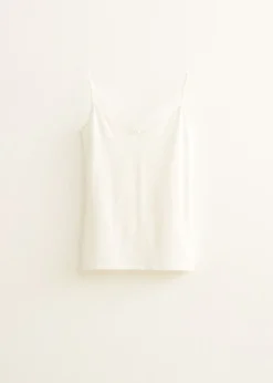 Basic singlet met kant