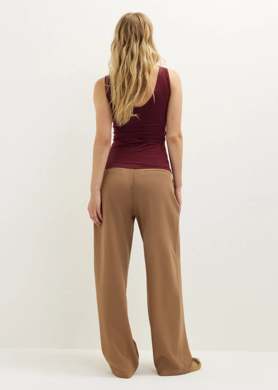 Basic singlet met v-hals