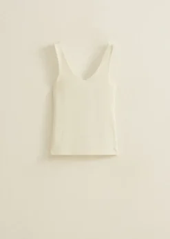 Basic singlet met v-hals
