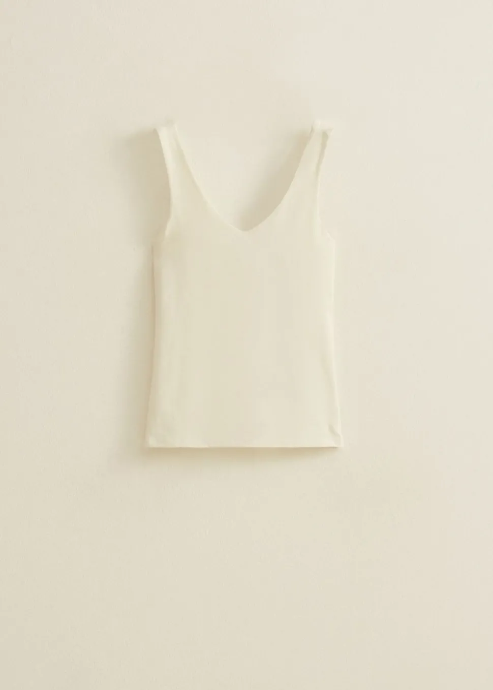 Basic singlet met v-hals