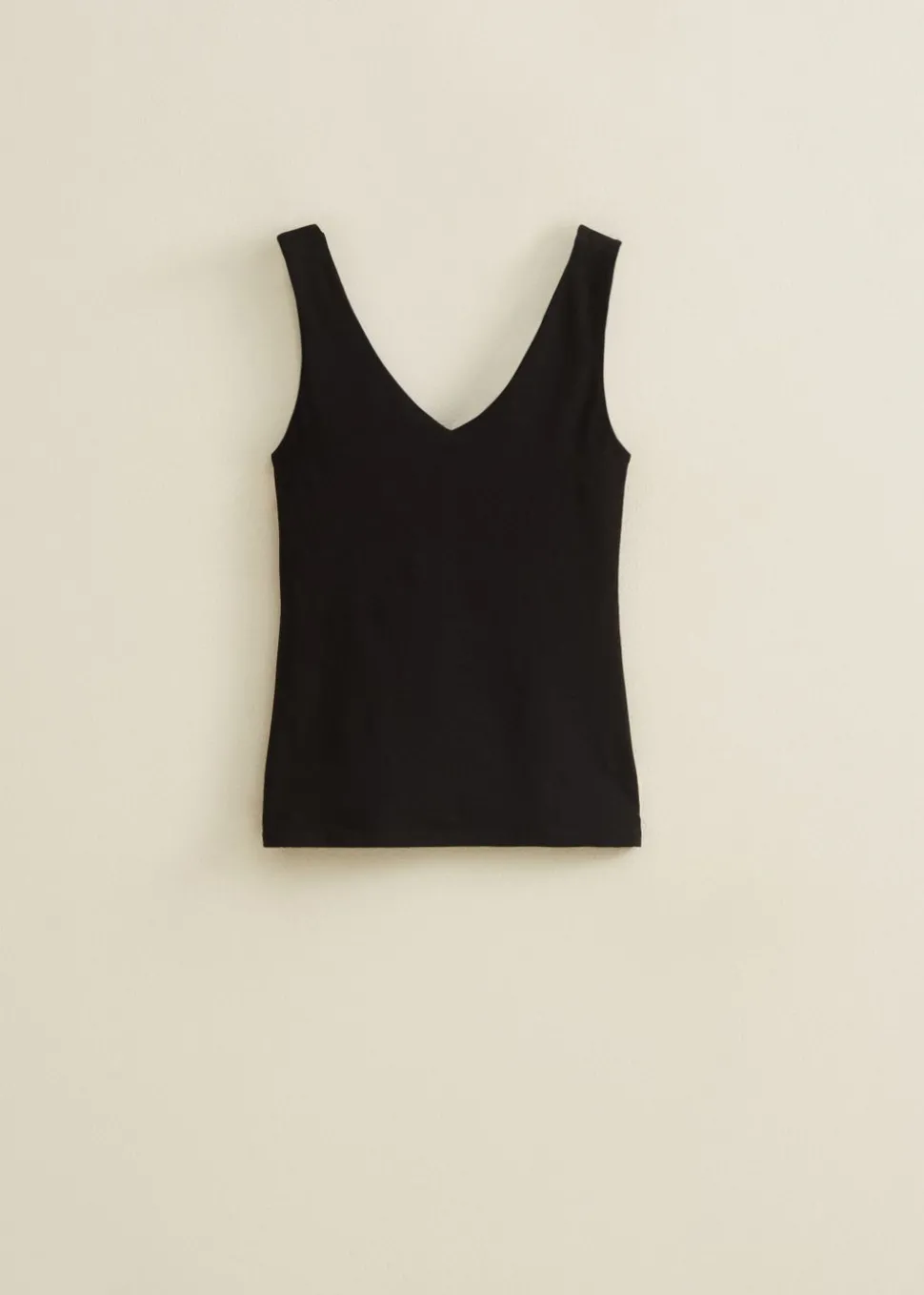 Basic singlet met v-hals