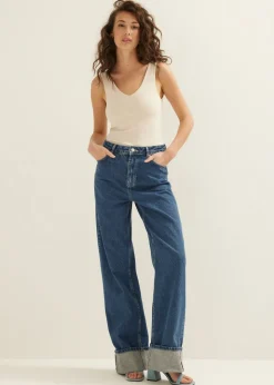 Basic singlet met v-hals