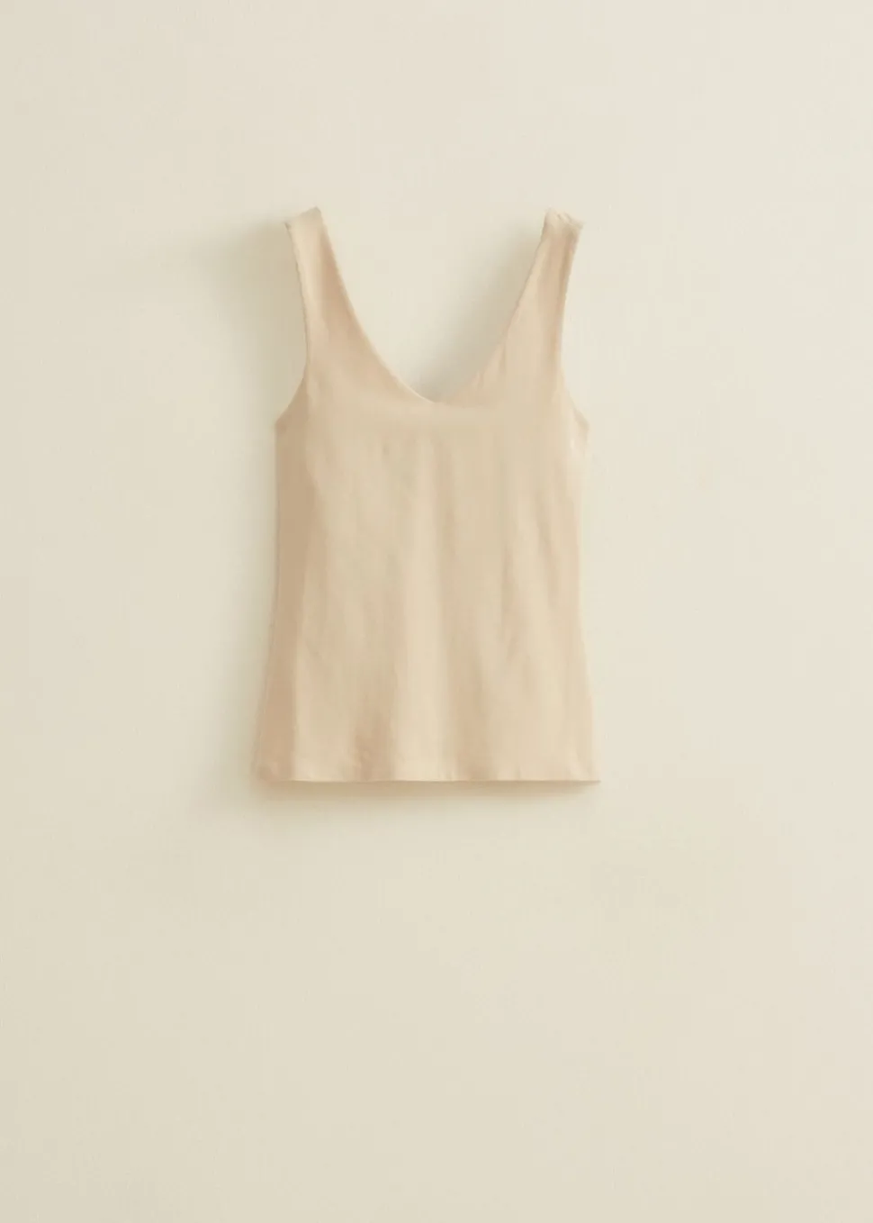 Basic singlet met v-hals