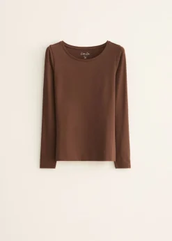 Basic top lange mouwen