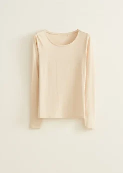 Basic top lange mouwen