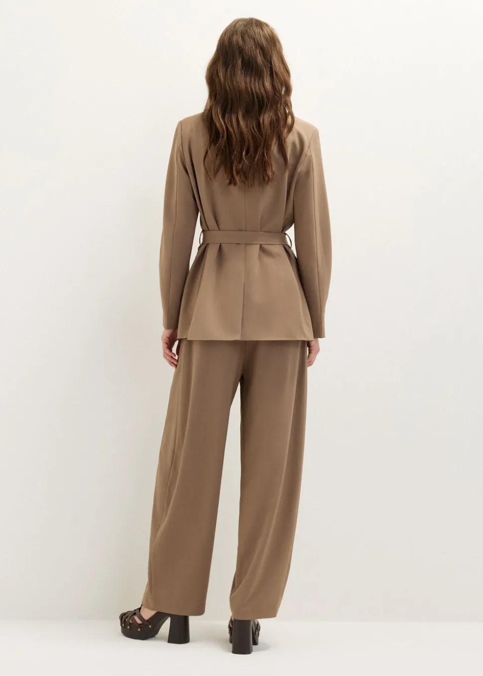 Blazer met ceintuur