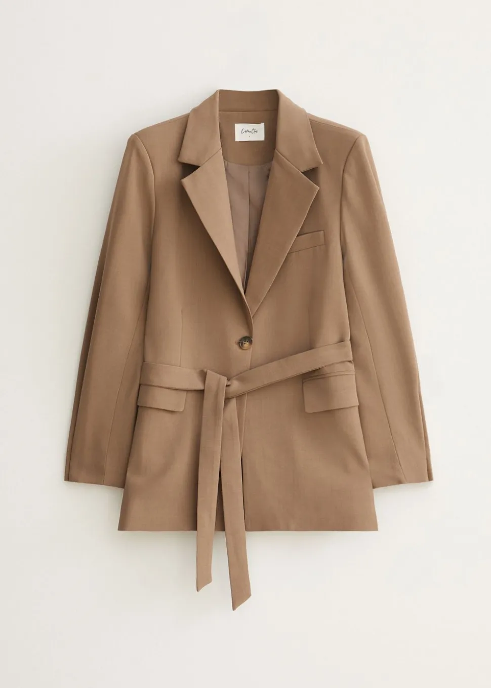 Blazer met ceintuur