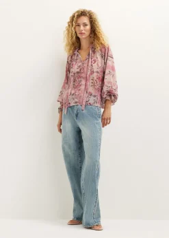 Blouse met bloemenprint