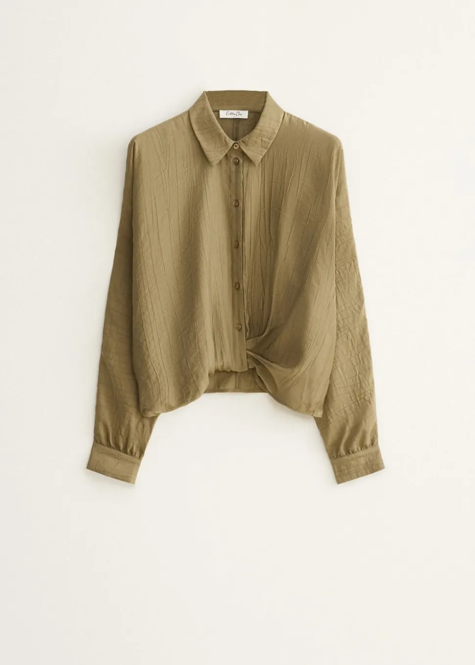 Blouse met gedraaid detail