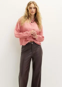 Blouse met gedraaid detail