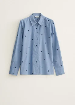 Blouse met hartjes