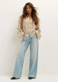 Blouse met ruches