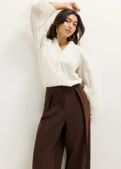 Blouse met ruches
