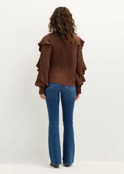 Blouse met ruffles