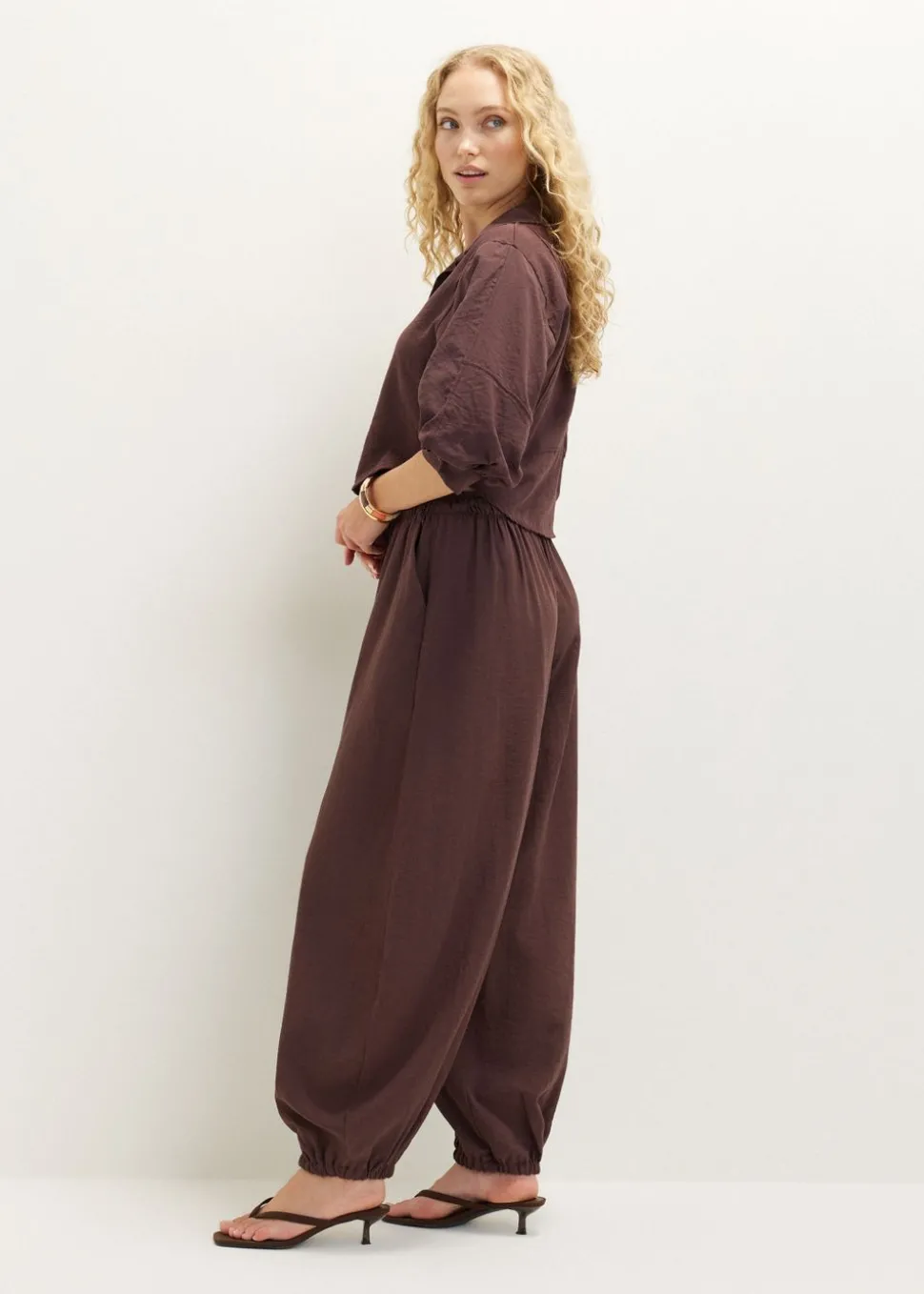 Flowy ballon broek