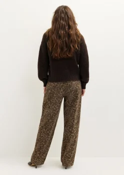 Gebreide oversized trui