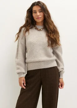 Gebreide oversized trui