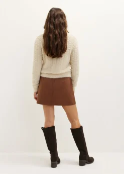 Gebreid vest fluffy structuur