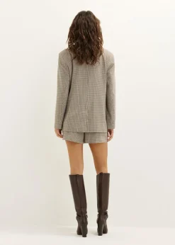 Geruite blazer