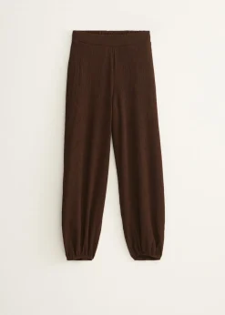 Harem broek met structuur