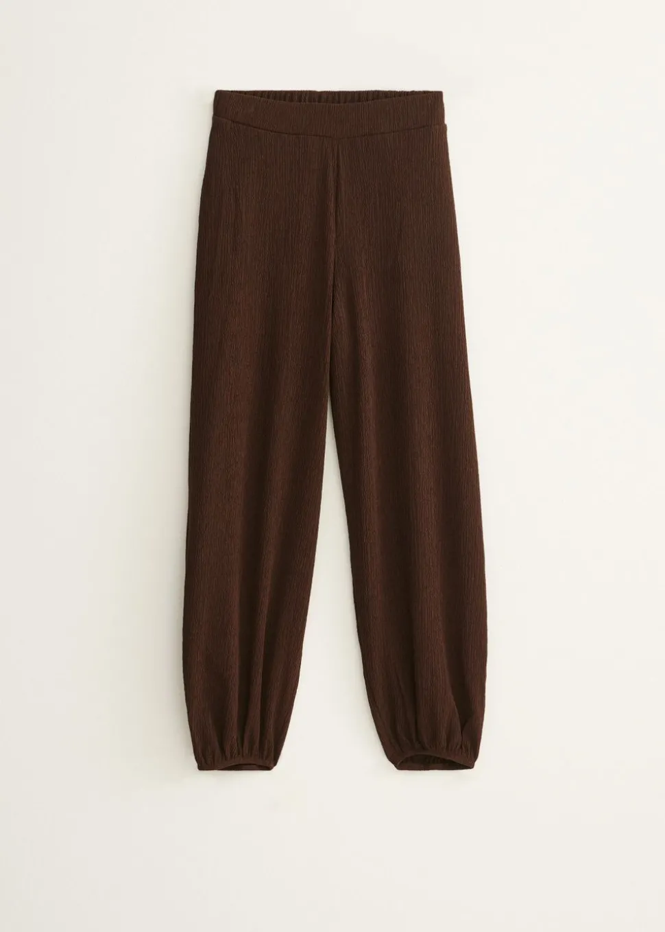 Harem broek met structuur