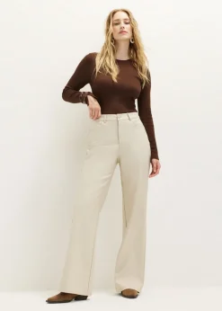 Imitatieleren broek