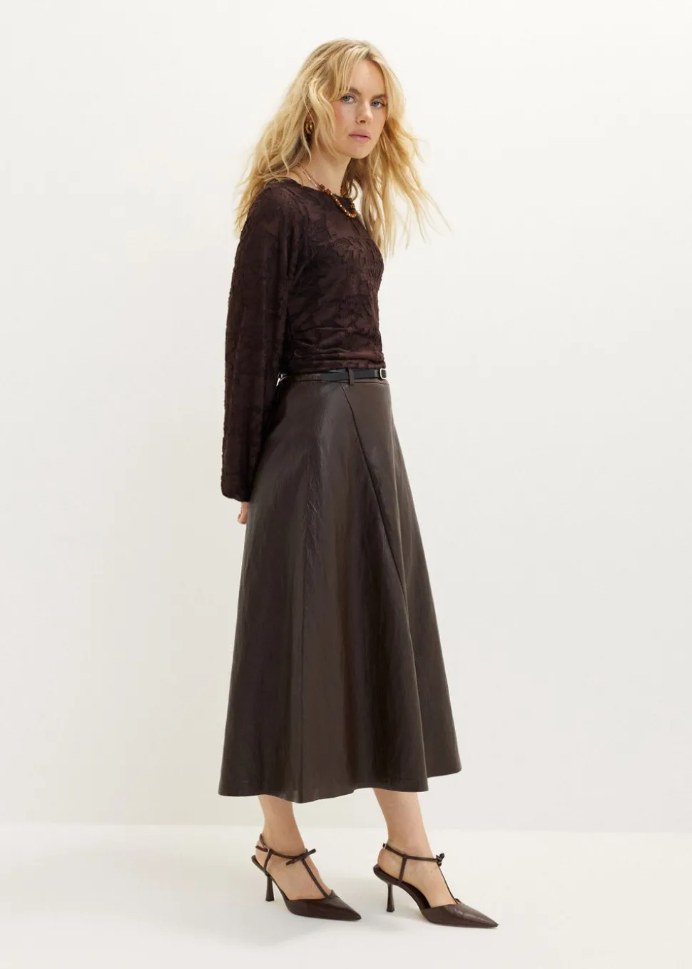 Imitatieleren midi rok