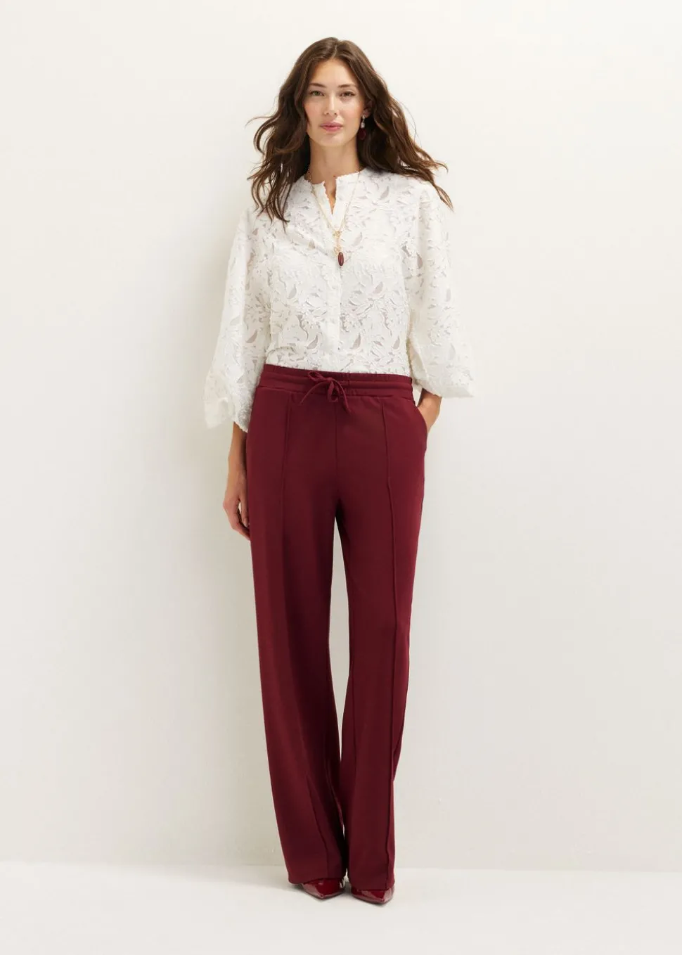 Jacquard blouse
