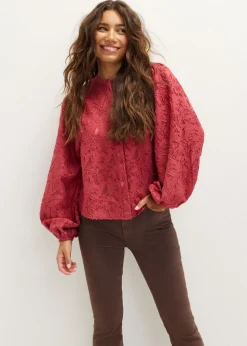 Jacquard blouse