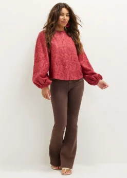 Jacquard blouse
