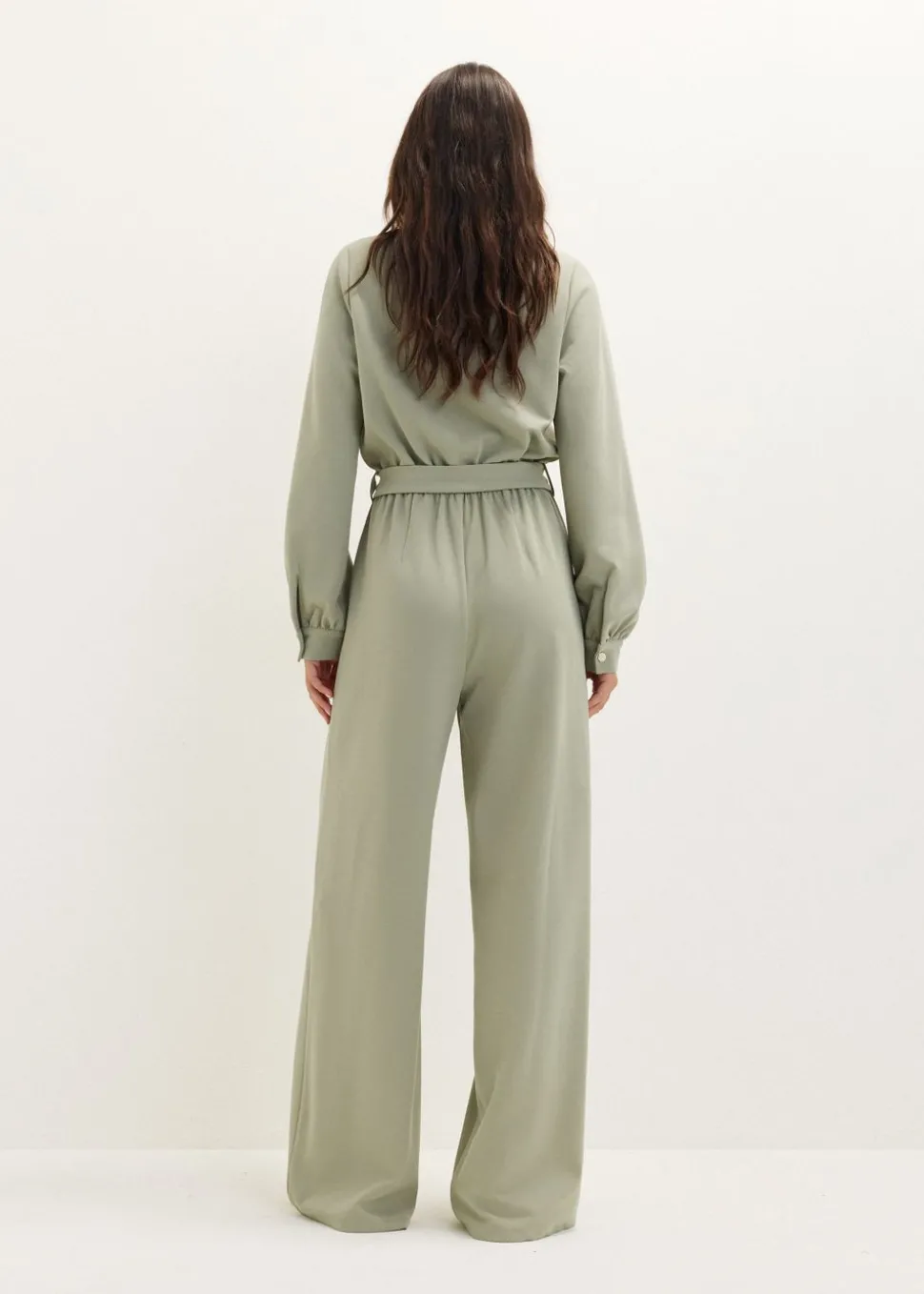 Jumpsuit met lange mouwen