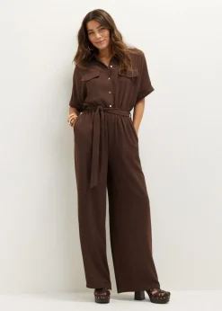 Jumpsuit met structuur