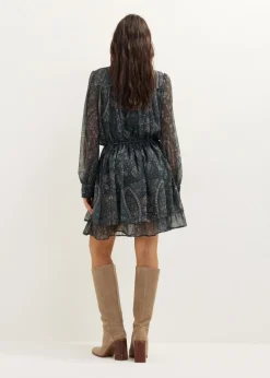 Korte jurk met print