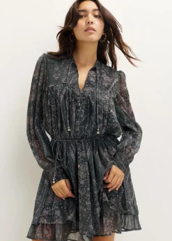 Korte jurk met print