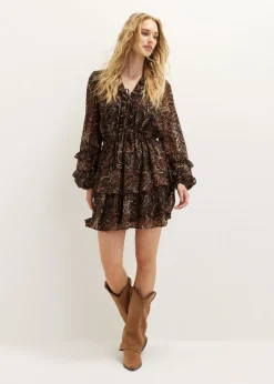 Korte jurk met print