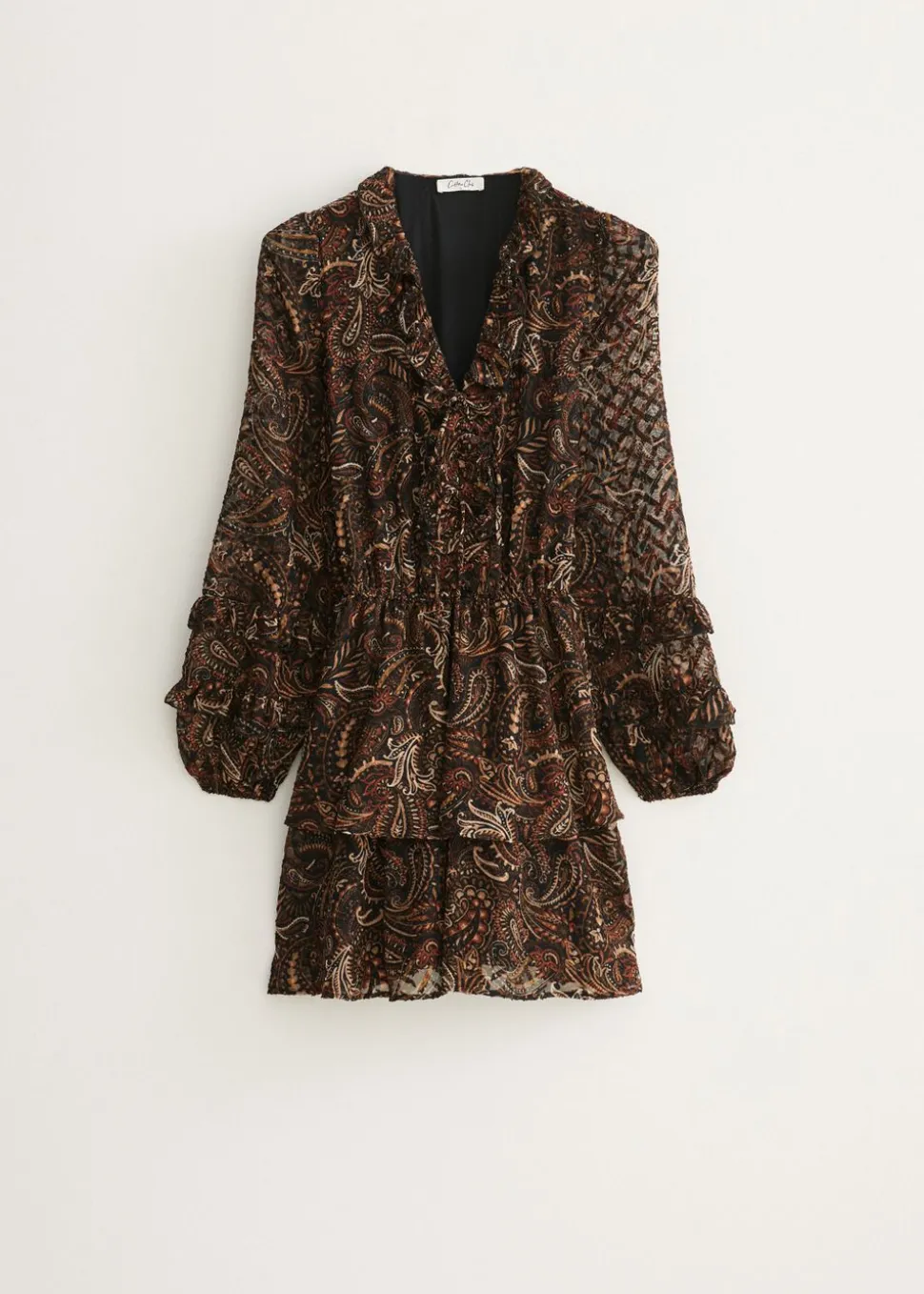 Korte jurk met print