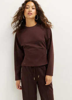 Longsleeve met plooien