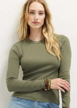 Longsleeve met rib