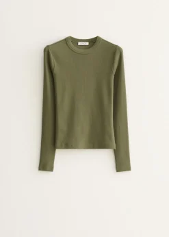Longsleeve met rib