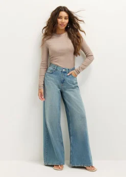 Longsleeve met rib