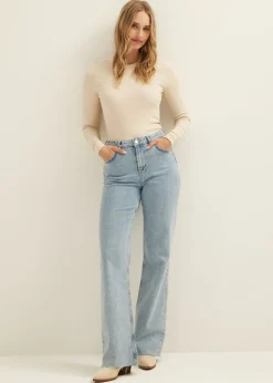 Longsleeve met rib